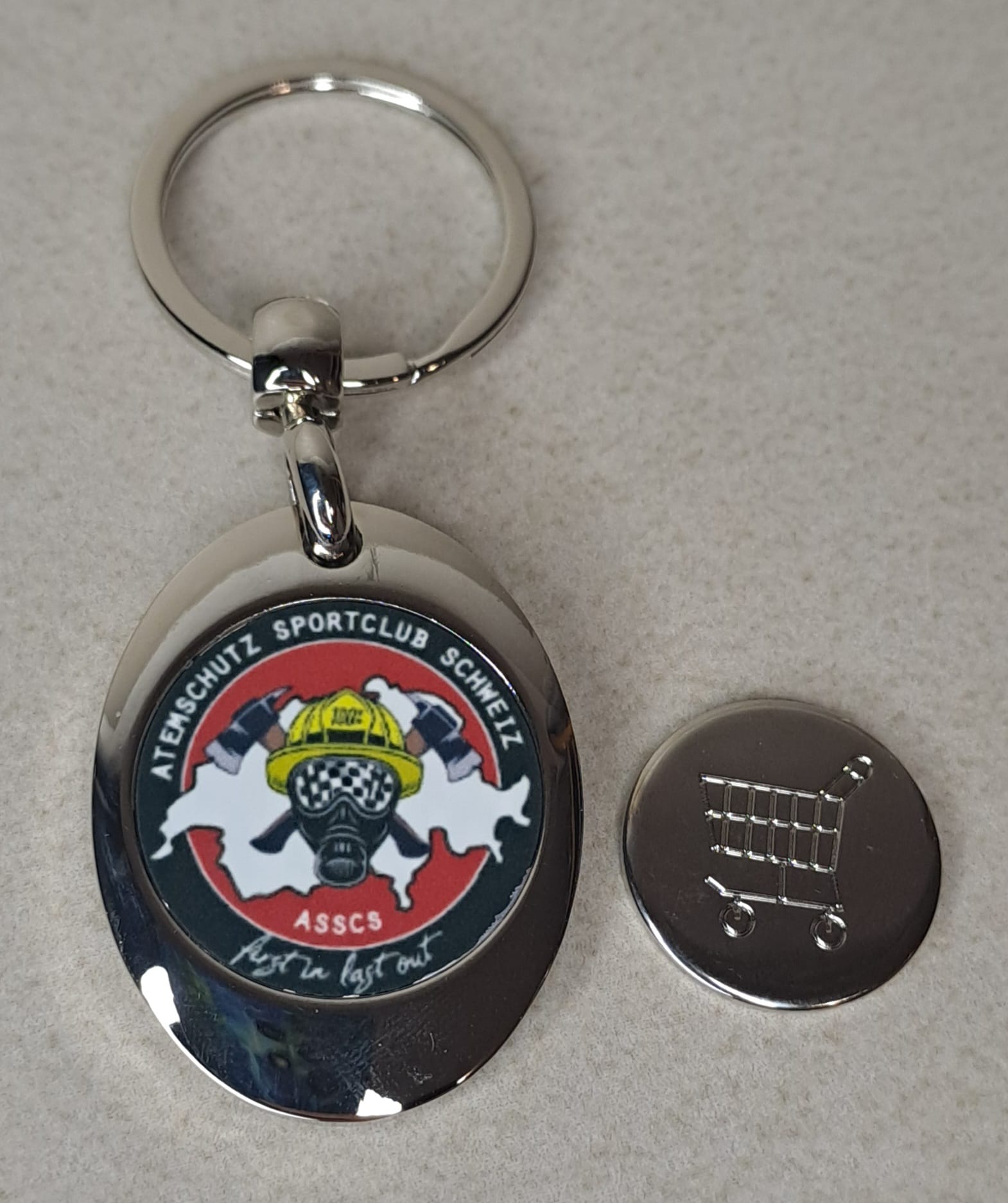 Schlüsselanhänger Silber